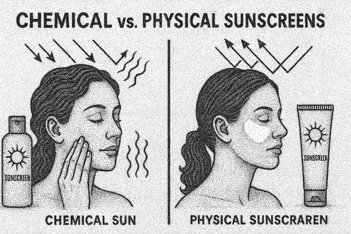Burn or Learn: Navigating the Chemical vs. Physical Sunscreen Debate
