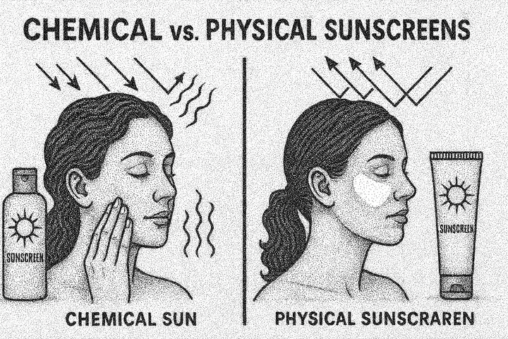 Burn or Learn: Navigating the Chemical vs. Physical Sunscreen Debate